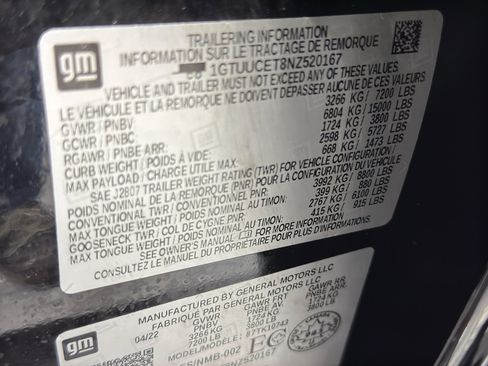 Used 2022 GMC Sierra 1500 Elevation image 43