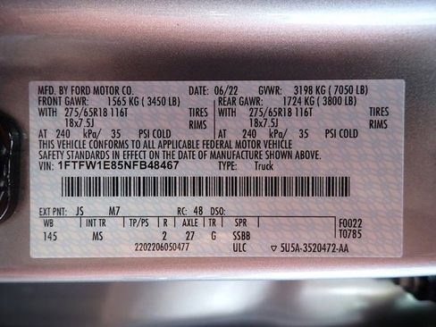 Certified 2022 Ford F150 XLT w/ Equipment Group 302A High image 23