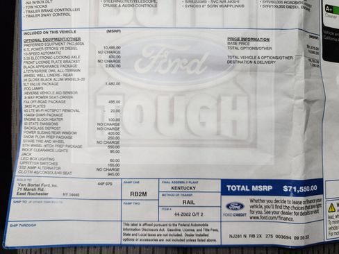 Used 2022 Ford F250 XLT w/ Black Appearance Package image 48