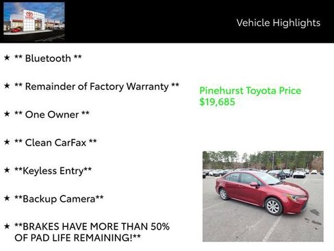 Used 2024 Toyota Corolla LE image 7