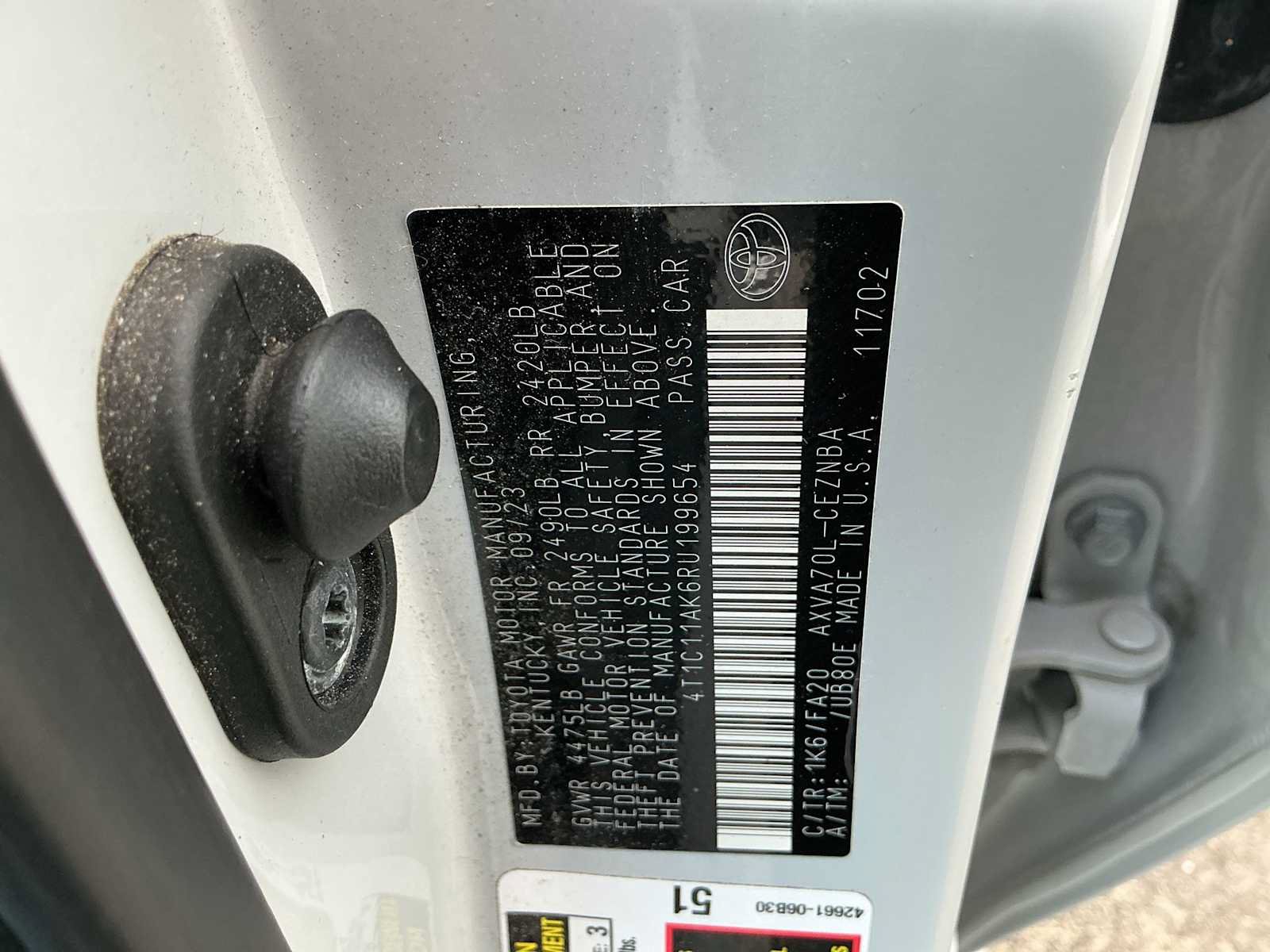 Used 2024 Toyota Camry LE FWD image 26