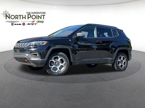 Certified 2022 Jeep Compass Trailhawk w/ Trailhawk Elite Group AWD/4WD image 1