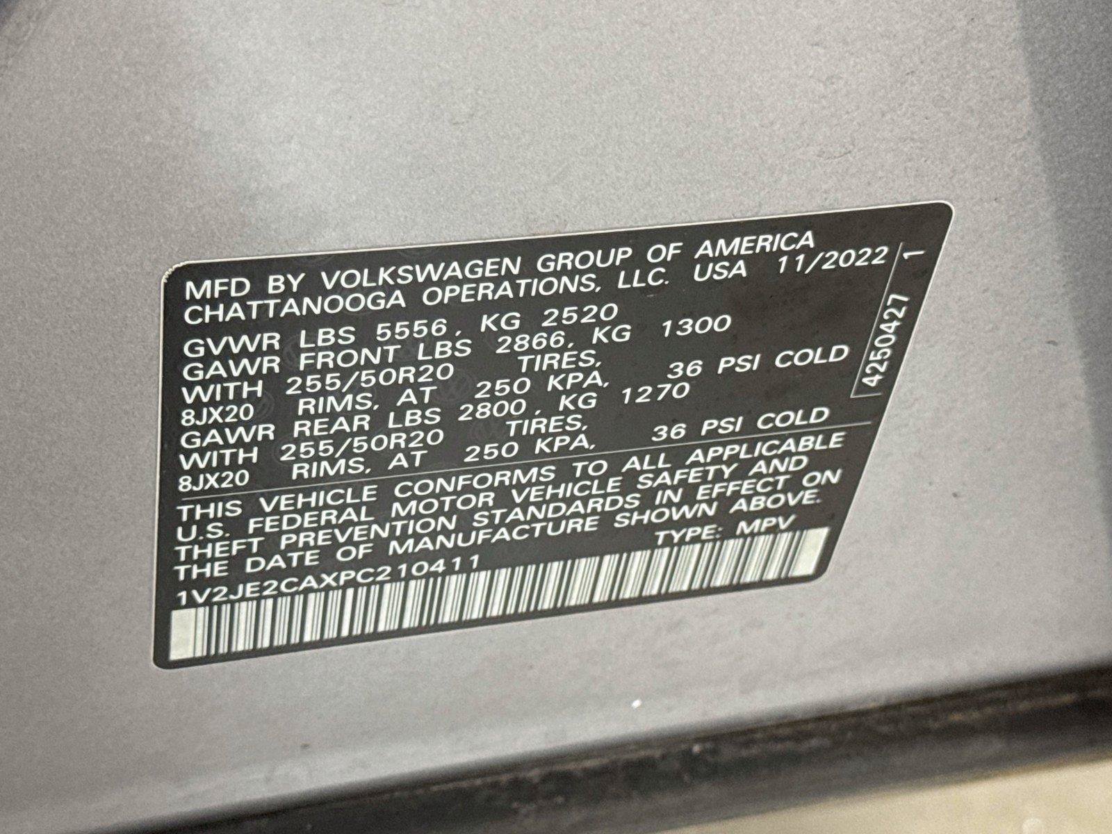 Used 2023 Volkswagen Atlas Cross Sport SE w/ Panoramic Sunroof Package FWD image 27