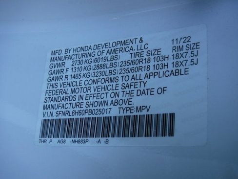 Used 2023 Honda Odyssey EX-L image 43