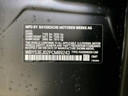 Certified 2023 BMW i7 xDrive60 w/ Executive Package 2 AWD/4WD image 36