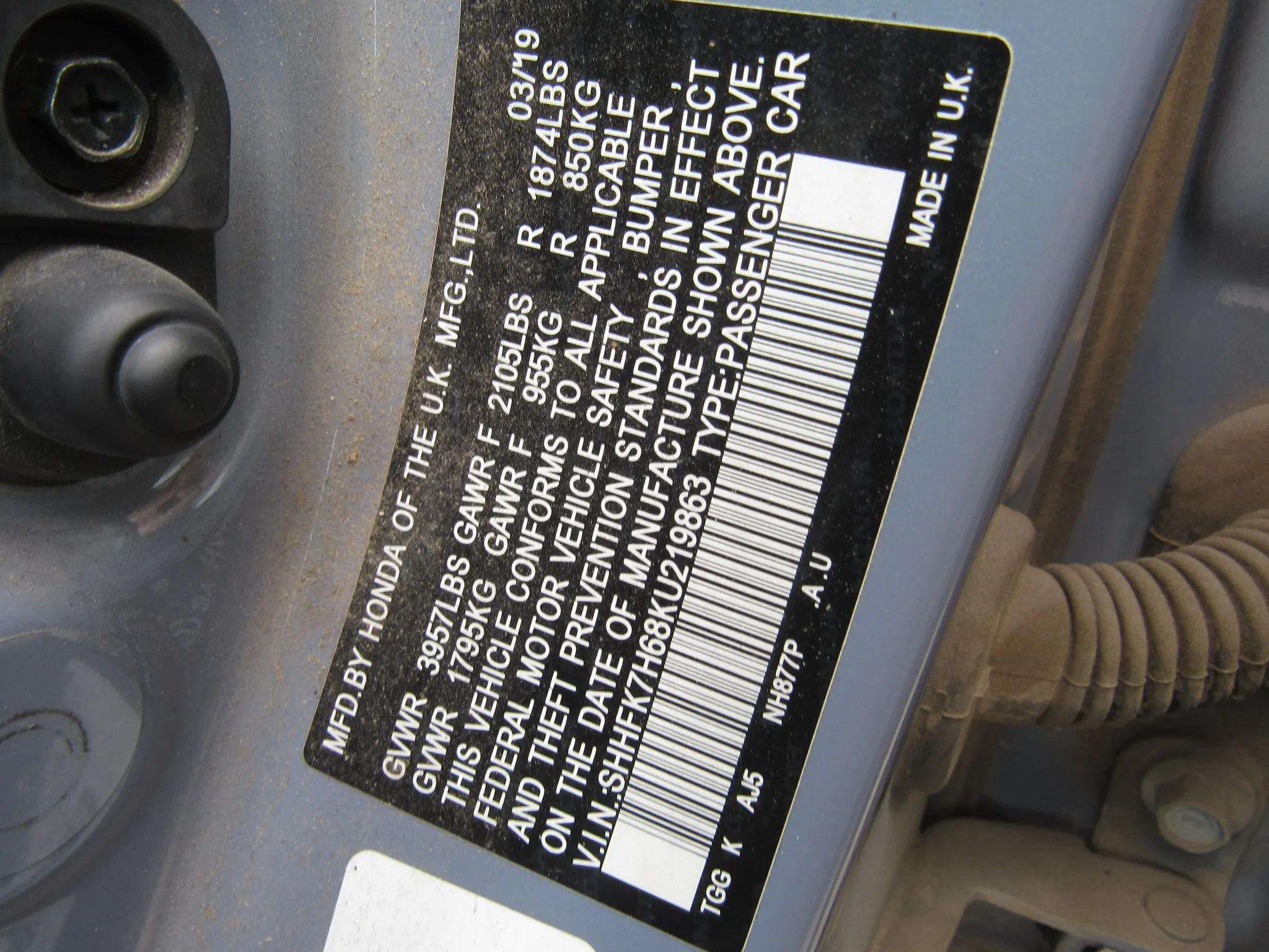 Used 2019 Honda Civic EX image 6