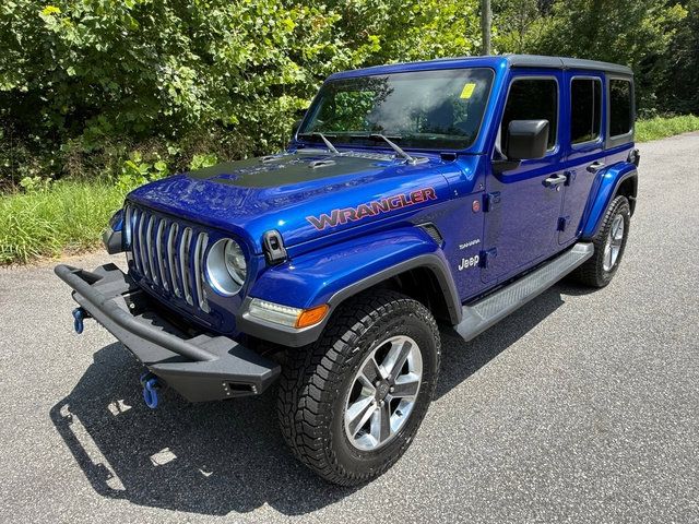 Used 2019 Jeep Wrangler Unlimited Sahara w/ LED Lighting Group AWD/4WD image 2