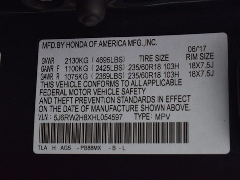 Used 2017 Honda CR-V EX-L image 38