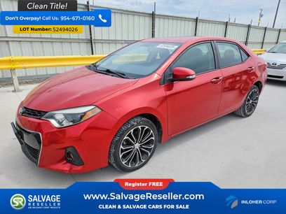 Used 2016 Toyota Corolla S Premium
