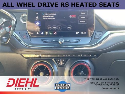 Used 2024 Chevrolet Blazer RS w/ Driver Confidence II Package image 24