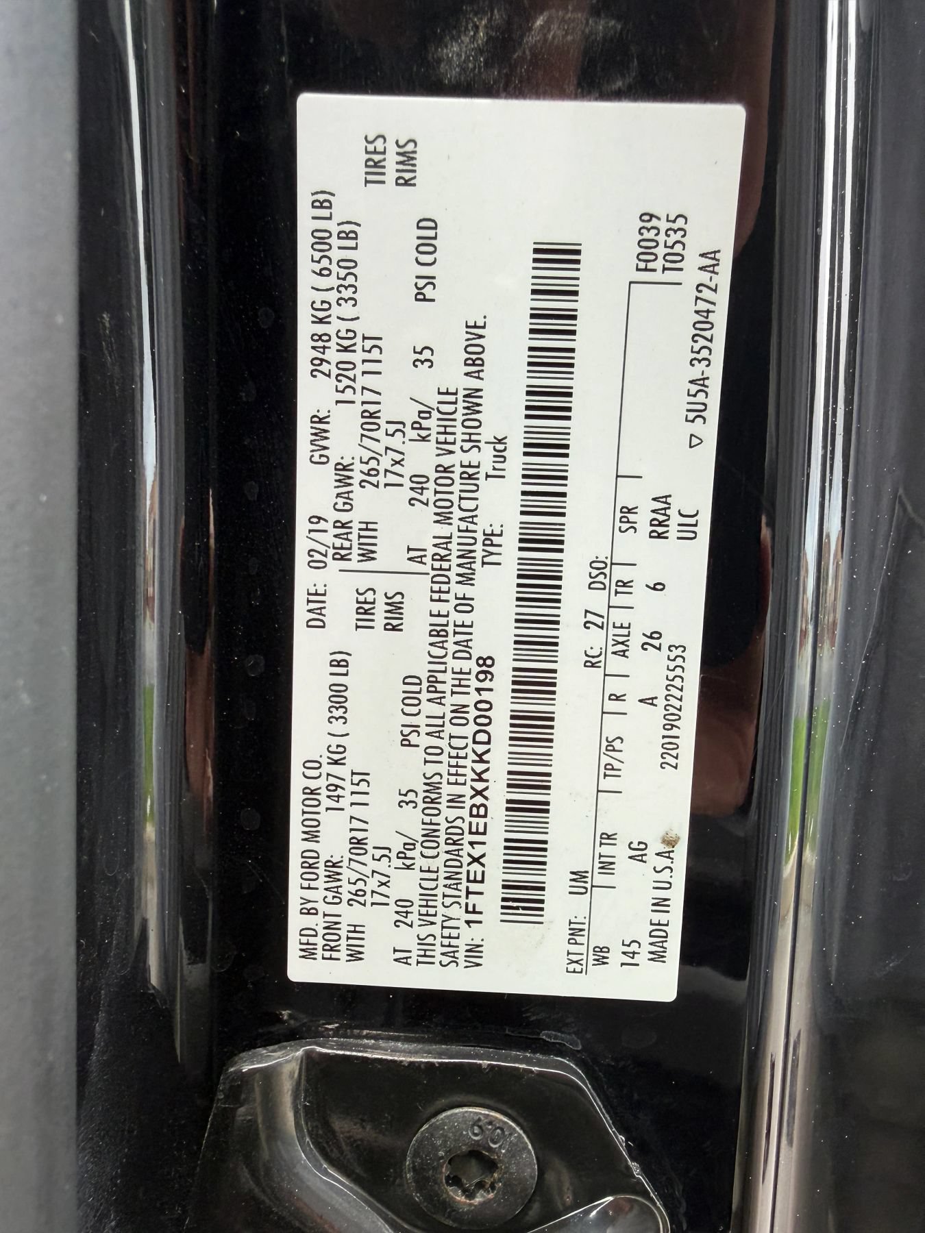 Used 2019 Ford F150 XL w/ XL Power Equipment Group AWD/4WD image 28