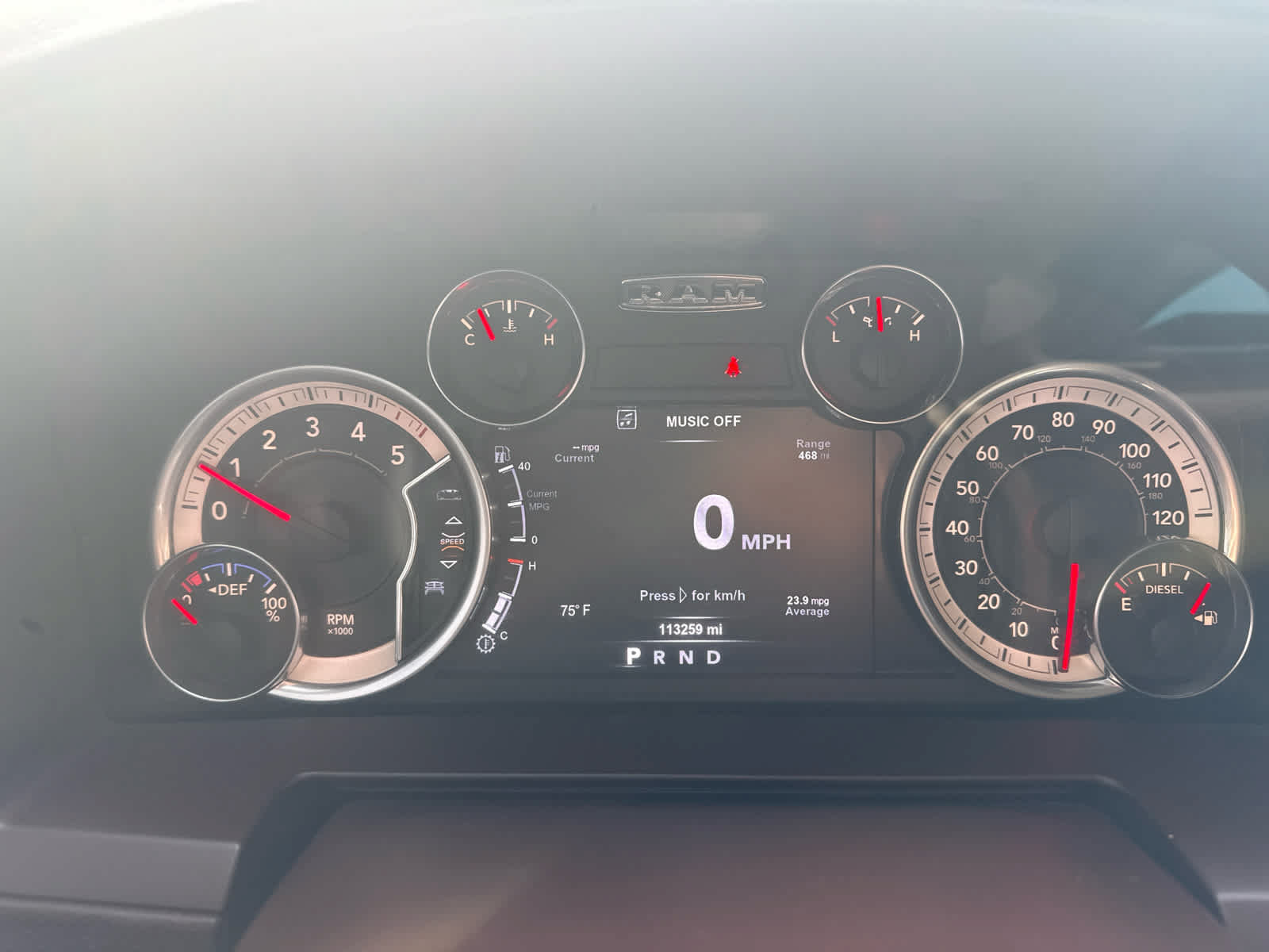Used 2018 RAM 1500 Laramie w/ Convenience Group AWD/4WD image 6