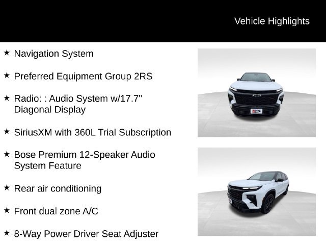 Certified 2026 Chevrolet Traverse RS AWD/4WD image 13