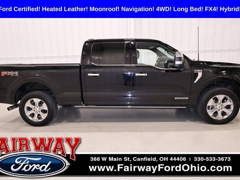 Certified 2022 Ford F150 Platinum w/ Equipment Group 701A High AWD/4WD image 1
