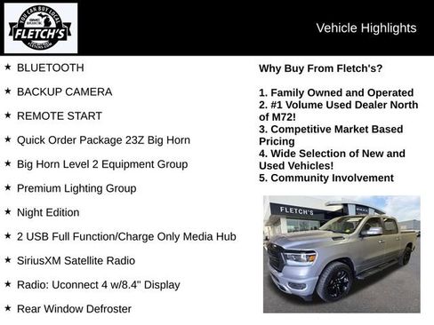 Used 2020 RAM 1500 Big Horn AWD/4WD image 2