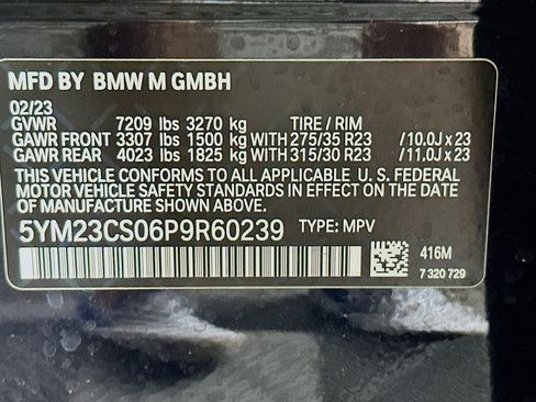 Used 2023 BMW XM AWD/4WD image 37