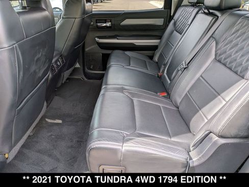 Used 2021 Toyota Tundra 1794 Edition AWD/4WD image 3