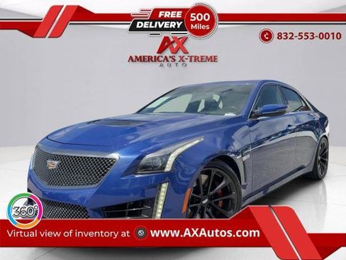 Used 2019 Cadillac CTS V w/ Carbon Fiber Package RWD image 1