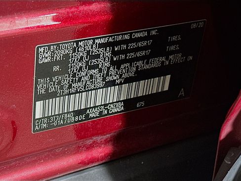 Used 2020 Toyota RAV4 LE image 12