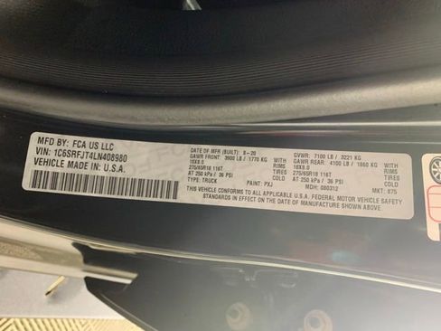 Used 2020 RAM 1500 Laramie AWD/4WD image 37