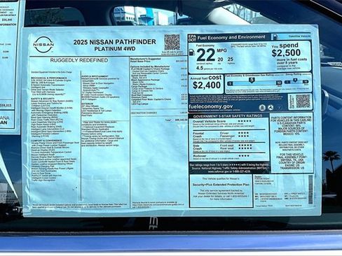 New 2025 Nissan Pathfinder Platinum image 14