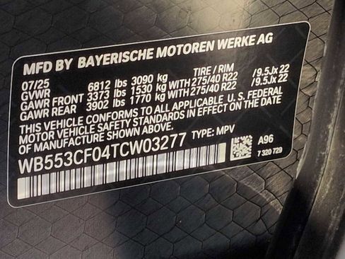 Used 2026 BMW iX xDrive60 w/ M Sport Package AWD/4WD image 38