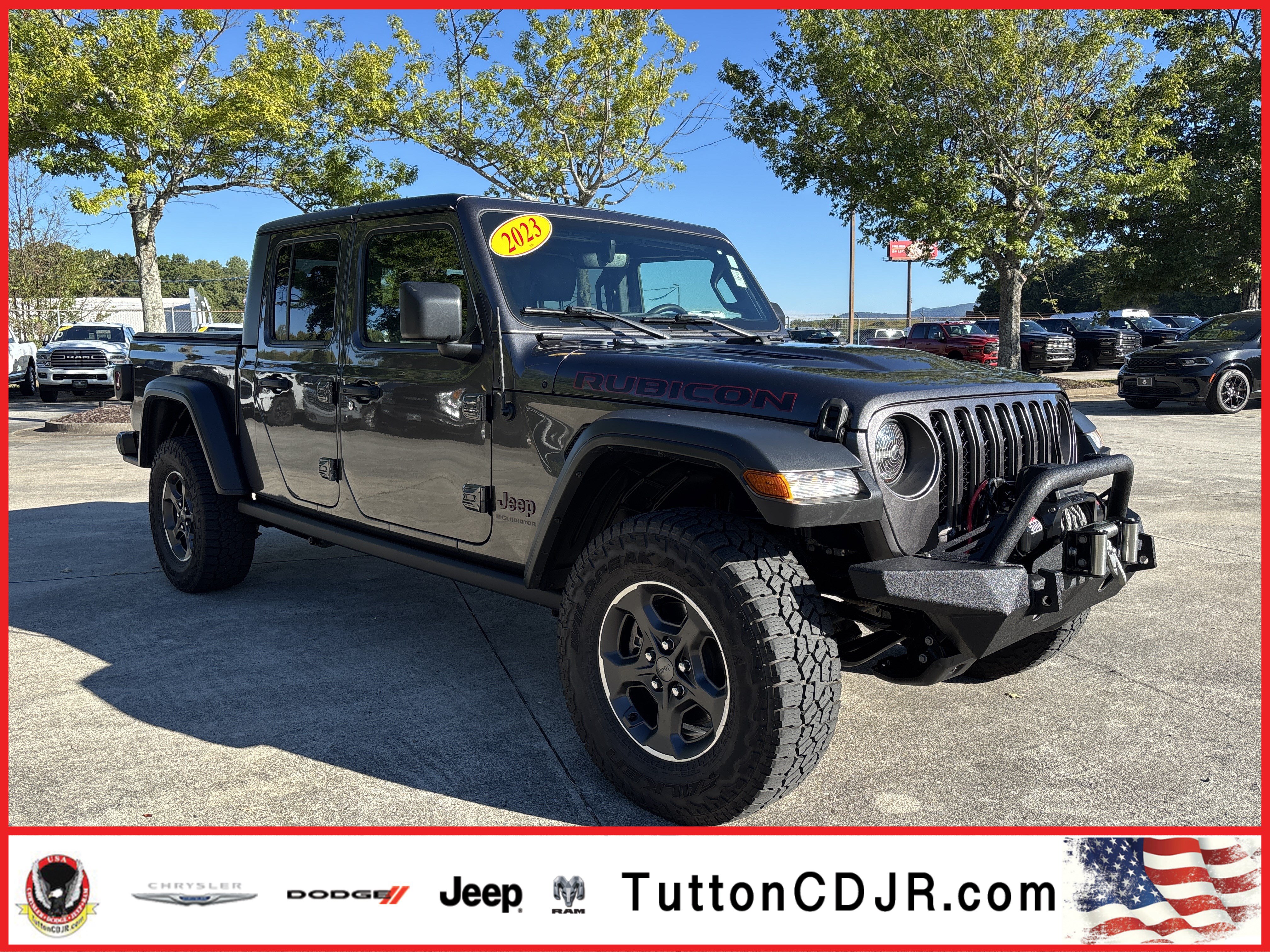 Used 2023 Jeep Gladiator Rubicon w/ Cold Weather Group AWD/4WD image 1