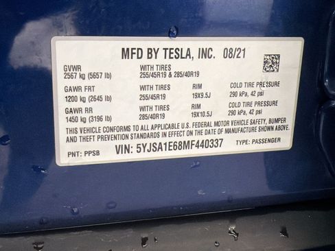 Used 2021 Tesla Model S Plaid AWD/4WD image 18