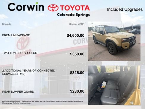 Used 2025 Toyota Land Cruiser w/ Premium Package AWD/4WD image 8