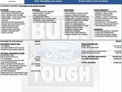 New 2025 Ford F150 XLT w/ Equipment Group 302A MID