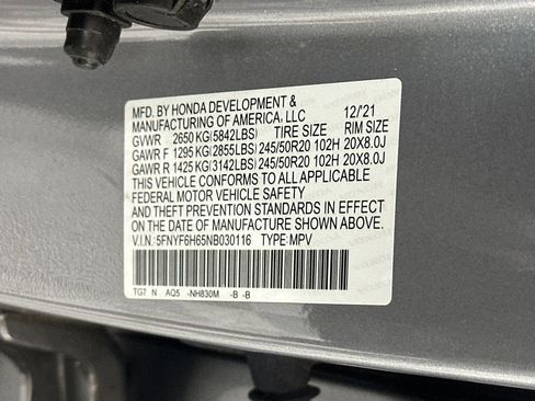 Used 2022 Honda Pilot Touring image 9