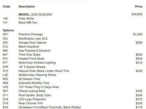 Used 2023 Mercedes-Benz GLB 250 image 4