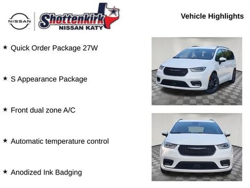 Used 2023 Chrysler Pacifica Touring w/ S Appearance Package FWD image 6