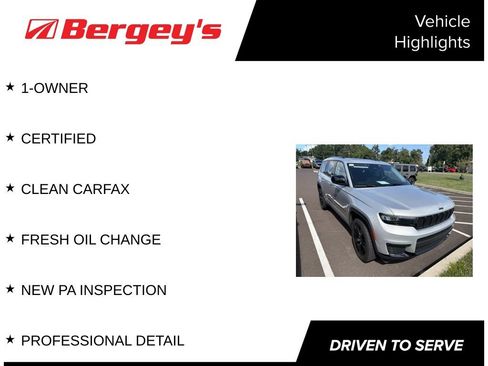 Certified 2022 Jeep Grand Cherokee L Limited w/ Black Appearance Package AWD/4WD image 5