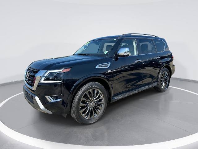 Certified 2022 Nissan Armada Platinum w/ Captain's Chairs Package RWD image 1