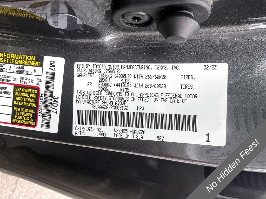 Used 2023 Toyota Sequoia Platinum AWD/4WD image 29