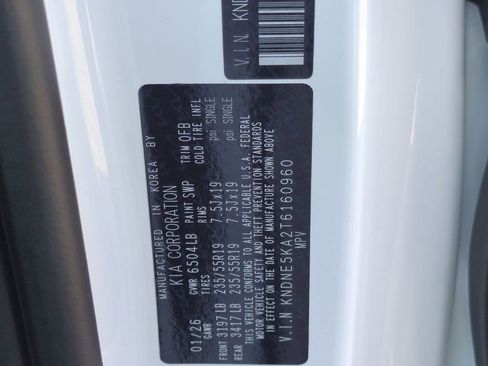 New 2026 Kia Carnival SX FWD image 34