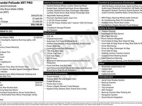 Certified 2026 Hyundai Palisade XRT Pro image 30