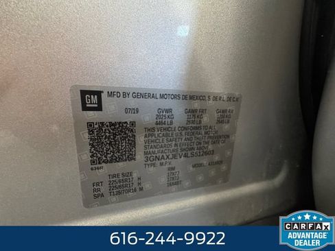 Used 2020 Chevrolet Equinox LT w/ Driver Convenience Package FWD image 27