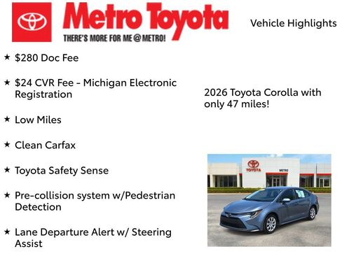 Used 2026 Toyota Corolla LE FWD image 7