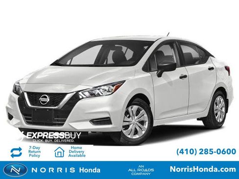 Used 2021 Nissan Versa SV FWD image 1