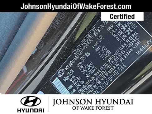 Certified 2024 Hyundai Santa Cruz Limited image 45