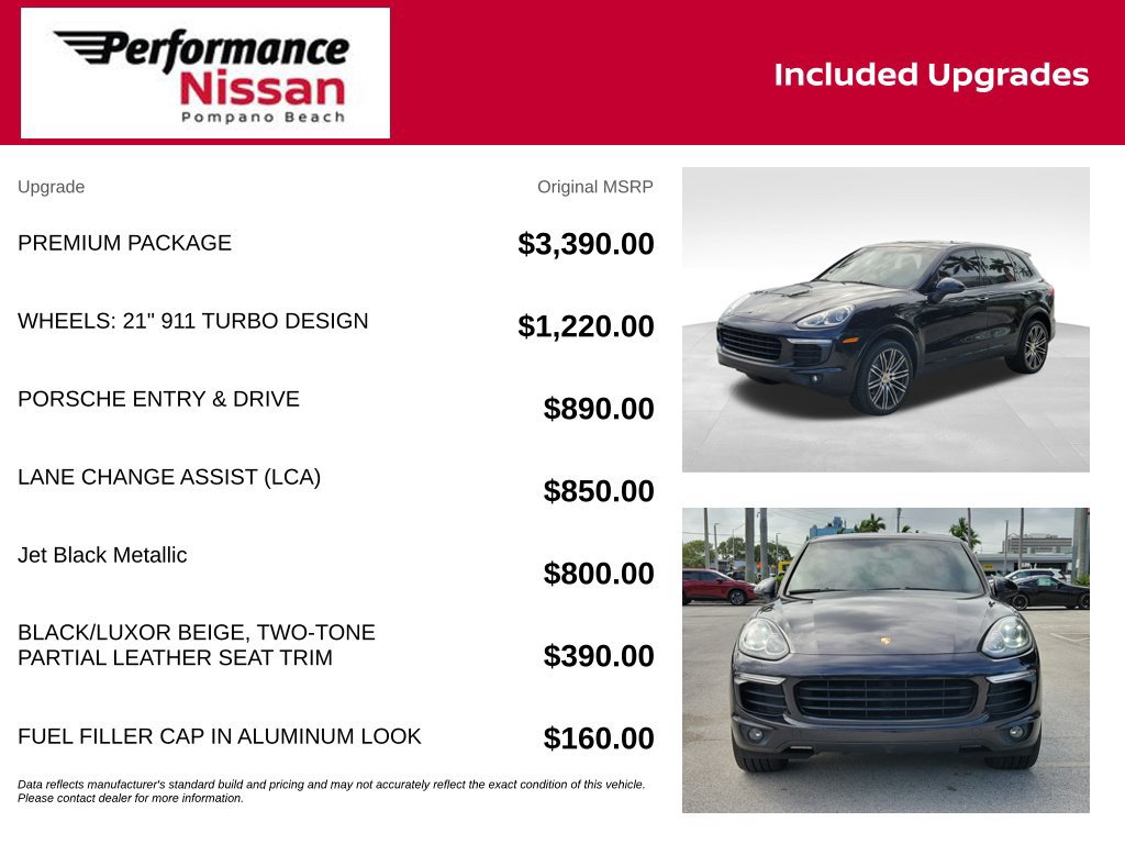 Used 2018 Porsche Cayenne Platinum Edition w/ Premium Package AWD/4WD image 7