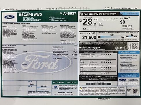 Used 2023 Ford Escape Active w/ Tech Pack #2 image 27