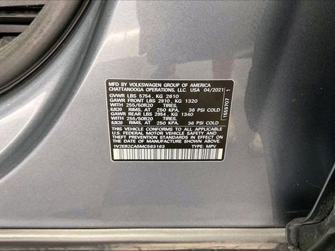 Used 2021 Volkswagen Atlas SEL FWD image 35