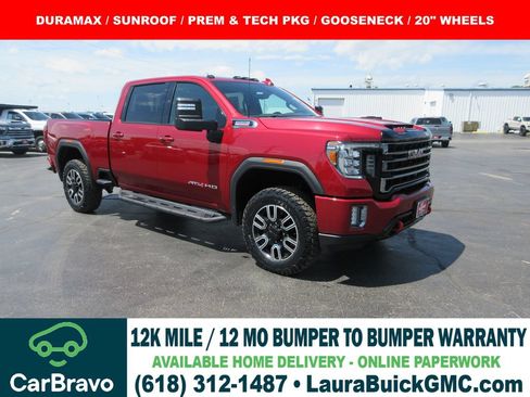 Certified 2020 GMC Sierra 2500 AT4 w/ AT4 Premium Package AWD/4WD image 1