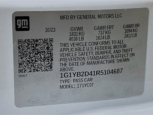 Used 2024 Chevrolet Corvette Stingray Preferred Cpe image 32