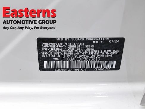Used 2024 Subaru Impreza 2.0i AWD/4WD image 33