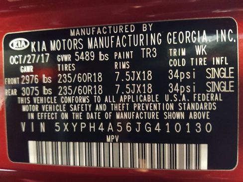 Used 2018 Kia Sorento EX w/ EX Advanced Touring Package FWD image 33