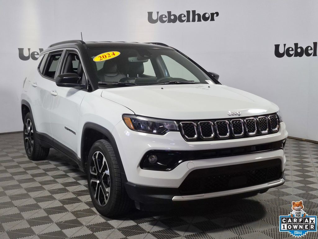 Used 2024 Jeep Compass Limited AWD/4WD 360° Tour